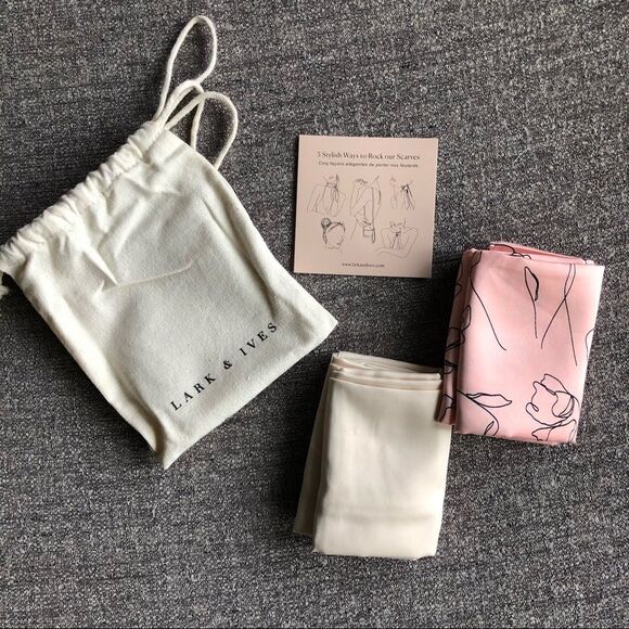 LARK & IVES Minimalist Hair Scarf Bundle - Picture 6 of 7